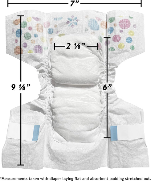 Pail Buddies Baby Doll Diapers Refill Value Pack for Baby Alive Baby Dolls, 32 Diapers...