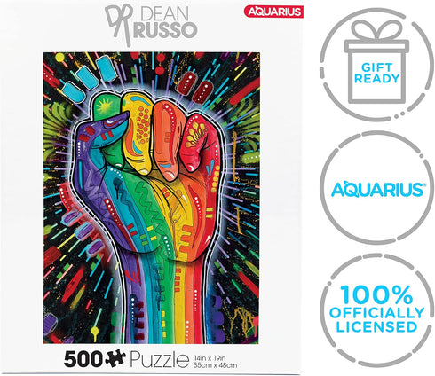 AQUARIUS - Dean Russo Love Is Power 500 Piece Jigsaw Puzzle...
