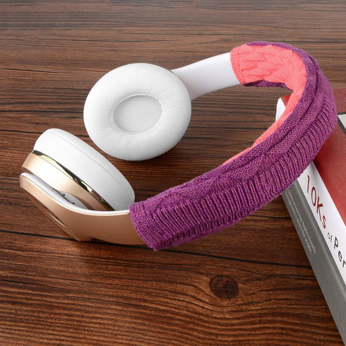 Geekria Knit Fabric Headband Cover Compatible with Audio-Technica, Beats, Bose, AKG, Sennheiser, Skullcandy, Sony, Headphones, Replacement Repair ...