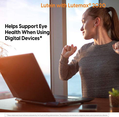 Doctor's Best Lutein featuring Lutemax, Non-GMO, Gluten Free, Eye Health, 20 mg, 60 Softgels...