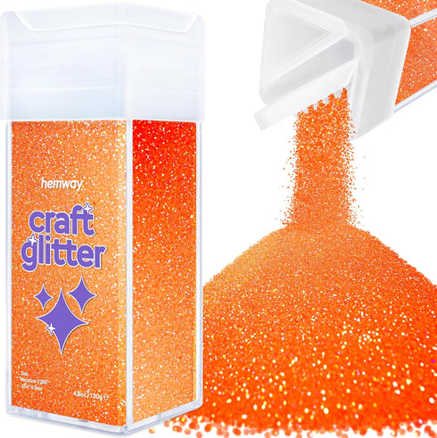 Hemway Craft Glitter Shaker 130g / 4.6oz Glitter for Arts, Crafts, Resin, Tumblers, Nails, Painting, Decoration, Festival, Cosmetic, Body - Microf...