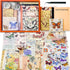 emmoolife Vintage Aesthetic Scrapbooking Supplies Kit, Butterfly Junk Journal Scrapbook Kit with Journaling Supplies, A6 Grid Notebook, Stationery...