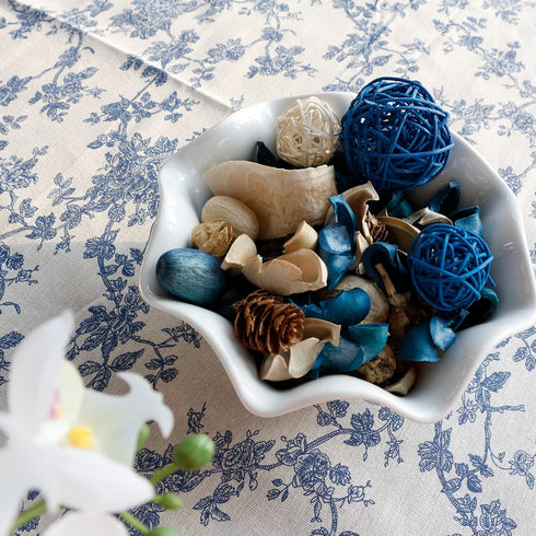 Qingbei Rina Summer Potpourri Bags, Ocean Breeze Scented Potpourri Bowl Filler,Beach Coastal Blue Vase Filler,Home Fragrance Sachet of Petal,Bathr...