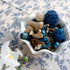Qingbei Rina Summer Potpourri Bags, Ocean Breeze Scented Potpourri Bowl Filler,Beach Coastal Blue Vase Filler,Home Fragrance Sachet of Petal,Bathr...