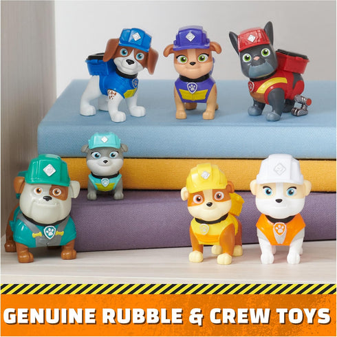 Rubble & Crew, Toy Figures Gift Pack, with 7 Collectible Action Figures, Kids Toys for Boys & Girls Ages 3+...