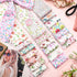 40 Pcs Floral Cotton Fabric Patchwork Roll Cotton Quilting Fabric Roll up Cotton Fabric Quilting Strips 2.55 Inch Precut Patchwork Roll for Craft ...