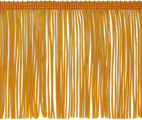 Trims By The Yard 4" Chainette Fringe Trim, Polyester-Made Decorative Fringe Trim, For Costumes, Uniforms, Home Decor, and Party Decorations, Wash...