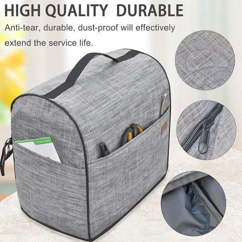 Stand Mixer Cover Compatible with KitchenAid Mixer, Dust Cover with Zipper Pocket for Kitchenaid 4.5-5Qt Mixer Accessories Kitchenaid Mixer Attach...