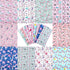 10 Pieces Unicorn Fabric Squares 20 x 20 Inch Precut Quilting Fabric Unicorn Rainbow Cartoon Pattern Fabric Bundles Unicorn Printed DIY Fabric for...