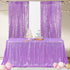 Poise3EHome Lavender Sequin Tablecloth 50×72 Inch Rectangle Sparkly Fabric Table Cover Overlay for Wedding Birthday Party Christmas Holiday Baby S...