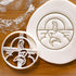 Set of 2 Mermaid cookie cutters (Designs: Sunset and Tail), 2 pieces - Bakerlogy...