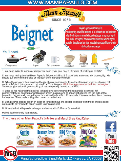 Beignet Mix...