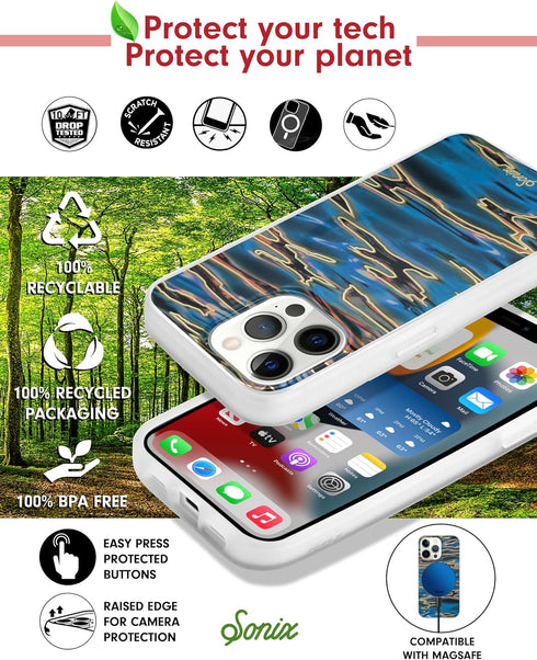 Sonix Phone Case for iPhone 13 Pro Max / 12 Pro Max | Compatible with MagSafe | 10ft Drop Tested | Ripple...