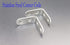 20pcs Thick Stainless Steel Corner Code 90 Degree Right Angle Reinforcement Angle Iron Triangle 40mm x40mm x16mm L Bracket Bracket...