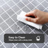 Romanstile Rectangle Plastic Tablecloth, 100% Waterproof Oil-Proof Checkered PVC Table Cloths, Heavy Duty Vinyl Table Covers for Dining, Camping, ...