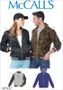 McCall Patterns M7637 XM Misses' and Men's Bomber Jackets Sewing Pattern, Size SML-MED-LRG (7637)...