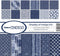 Reminisce Shades of Indigo Scrapbook Collection Kit, Multi Color Palette 12-x-12-Inch...