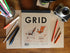 Design Ideation Grid PAD. Removable Sheet. Premium Paper. Smart-Bind Reinforced Lay Flat Binding. Orange Grid. (8.5" X 11") PAD-2550-TS (1 Book)...