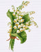 Povitrulya Counted Cross Stitch Kit for Adults 'Lily of The Valley' - Embroidery Set with May Lily Flower Bouquet...