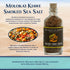 Sea Salts of Hawaii Molokai Kiawe Mesquite Smoked Hawaiian Sea Salt, 4 Ounce Bottle - Made in Hawaii...