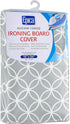 EPICA Silicone Coated Ironing Board Cover- Resists Scorching and Staining - 15" x54 (Grey Circles)...