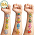 Robot Temporary Tattoos 8 Sheets 84 PCS Robotic Party Decorations Supplies Favors Robot Theme Birthday Cute Stickers Christmas Gifts for Boys Girl...