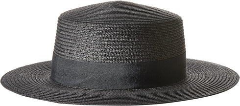 The Drop Women's Santorini Straw Boater Hat...