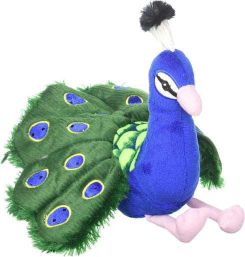Fiesta Toys Cute Bird Plush - 8" Peacock...