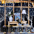 Ollny Curtain Lights 6.6x6.6ft, 200 LED White String Lights with Remote 8 Modes Dimmable Timer, USB Power Fairy Light for Bedroom Backdrop Indoor ...