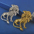 HUJUON Retro Lion Animal Pin Brooch for Men Women. Punk Suit Tie Pin for Husband Boyfriend Christmas Gifts...