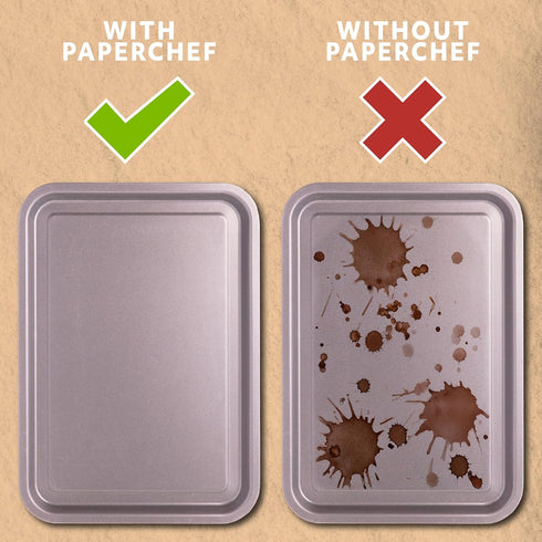 Parchment Bags - Multipurpose, Non-Stick Paper - Perfect for Roasting and Steaming - 10 Count - 2 Pack...