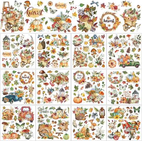 BBTO 12 Sheets Spring Easter Rub on Transfers for Crafts and Furniture Rub on Transfer Stickers Valentines Rub on Decals for Wood DIY Paper Home D...
