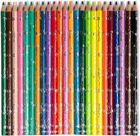 eeBoo Piece & Love: Tidepool Watercolor Pencils - 24 Count - Adults Artist Quality Pencils, Arts & Crafts...
