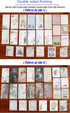 Decoupage Paper for Junk Journal TN Traveler's Notebook by CATaireen Double-Sided Vintage Scrapbook Supplies Linen Paper Bookmark Tag Art Bullet E...