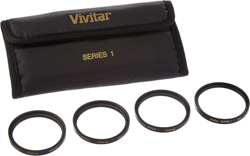 Vivitar 49mm Close Up Lens Set +1 +2 +4 +10 - VIV-CL-49...