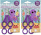 Ashton and Wright - Children's Double Hole Training Scissors - Purple - Right Handed - Pack of 2...