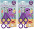 Ashton and Wright - Children's Double Hole Training Scissors - Purple - Right Handed - Pack of 2...