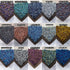 INSPIRELLE Approx 2400pcs 4mm Electroplated Multicolor Bicone Beads for Jewelry Bracelet Making Bulk Faceted Crystal Glass Briolette Beads...