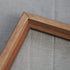 Poster Palooza 8x8 Frame Brown Mahogany Finish Solid Pine Wood Picture Square Frame - Picture Frame Includes UV Acrylic Plexiglass, Foam Board Bac...