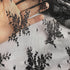 Lace Realm Black Lace Fabric, 60 Inches Fabric Lace for Wedding Dress,Fashion, Crafts, Decorations Lace Trim Fabric 60” Width (A8133 Black, 1 Yard...