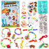 Original Stationery Art Adventure Shrink It Studio, Keychain Maker Kit for Boys to Make Awesome Charms with 110+ Pieces, Fun Shrink Art Kits for K...
