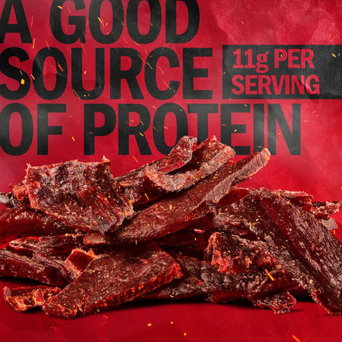 Jack Link's Beef Jerky, Teriyaki, Half Pounder Large Jerky Bag - Flavorful Meat Snack, Ready to Eat Protein Snacks with 11g of Protein per Serving...