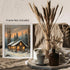 Posterizer 1 pcs-old farm house in snowy winter nature-in oil painting style-18-Landscape & Nature Art-Living Room Bedroom Decor- unframed wall ar...