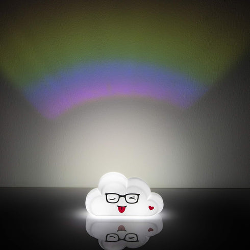Paladone Cloud Projection Light - Includes 44 Reusable Stickers and Projects Rainbow Light...