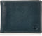 Timberland mens Leather Wallet With Attached Flip Pocket, Navy (Fine Break), One Size...