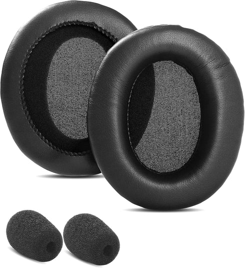 1 Pair Replacement Ear pads Earpad Cushions foam Pillow Cover Compatible with Microsoft Lifechat LX-3000 LX 3000 Headset Headphone...