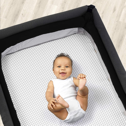 Chicco Lullaby Playard Sheets - Grey Diamond 2-Pack | Grey/White...