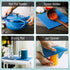 BTaT- Silicone Trivet Mats, 2 Pack, Green Silicone Trivet, Silicone Hot Pads for Kitchen, Silicone Trivets for Hot Pots and Pans, Silicone Hot Pad...