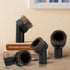 TXIN 4 Pieces Soft Horsehair Bristle Vacuum Attachments Dusting Brush Cleaner Dust Brush, Small Round Corner/Track Cleaning Tools Vacuum Brushes R...