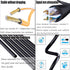 SinLoon RJ45 Ethernet Adapter Cable 90 Degree Downward Male to Famale Ethernet Switch Adapter Cable for CAT 5/CAT 6 LAN Ethernet Socket Connector ...